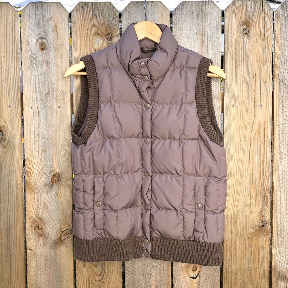 🎉HP🎉 J Crew | Down Filled Puffer Quilted Vest Sm/M - Picture 2 of 8